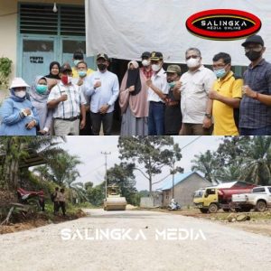 Bupati Solok Selatan Tinjau Pekerjaan Jalan dan Puskesmas Pembantu