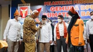 Gubernur Sumbar Hadiri Pelantikan Pengurus Gerakan Muda Nurani Rakyat (GEMURA) DPD Sumatera Barat