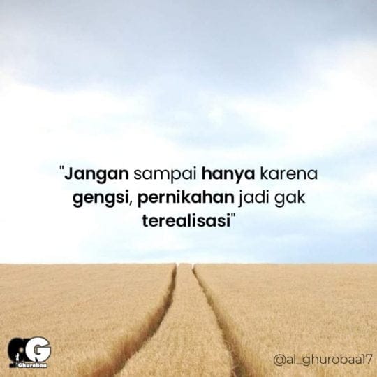 Jangan Sampai Hanya Karena Gengsi Pernikahan Nggak Jadi Terealisasi