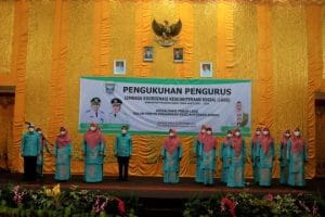 Lembaga Koordinasi Kesejahteraan Sosial Pasbar Masa Bakti 2021-2026 Dikukuhkan