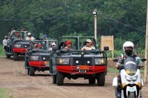 Menhan Prabowo Meninjau Latihan Pembulatan Komcad di Pusdiklatpassus Batujajar
