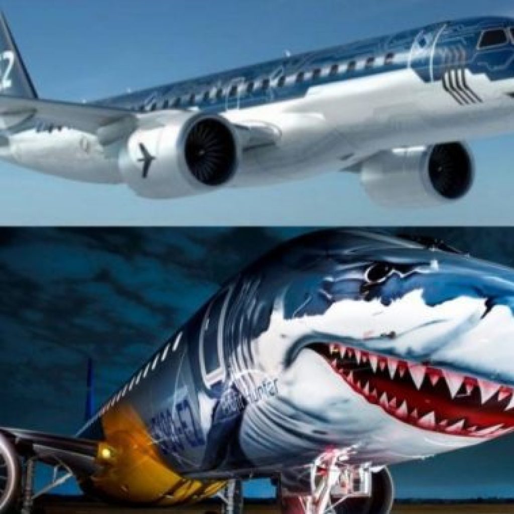 Pesawat Sipil Bercorak Garang dari Embraer