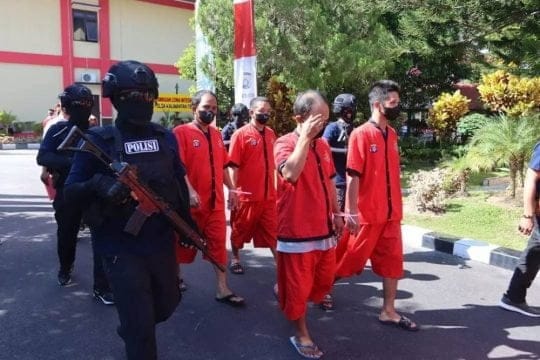 Polda Kalteng Musnahkan 1,3 Kg Sabu Hasil Pengungkapan di 3 Wilayah