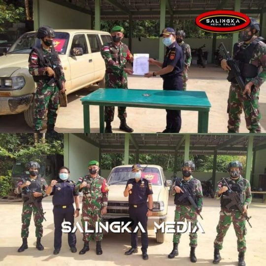 Satgas Pamtas Yonif Mekanis 643/Wns Berhasil Gagalkan Penyelundupan Mobil Asal Malaysia