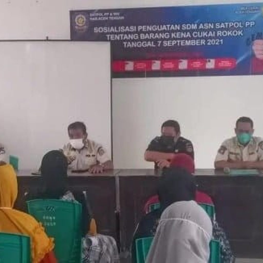Sosialisasi Cukai Tembakau kepada Masyarakat, KPPBC TMP C Lhokseumawe Gandeng Pemda Aceh Tengah