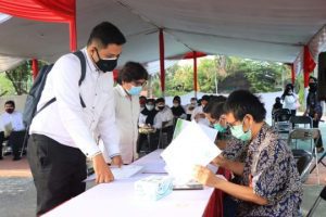 Tes SKD CPNS BSSN Tahun 2021 Tahap I di Kota Surabaya BSSN Bekerja Sama dengan BKN