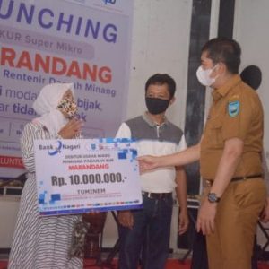 Untuk Mempermudah Modal Usaha, Kredit MARANDANG Bank Nagari Berkolaborasi Dengan Pemko Sawahlunto