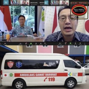 Pada tanggal 2 September Kementerian Kesehatan Republik Indonesia mengadakan acara penyerahan Ambulans