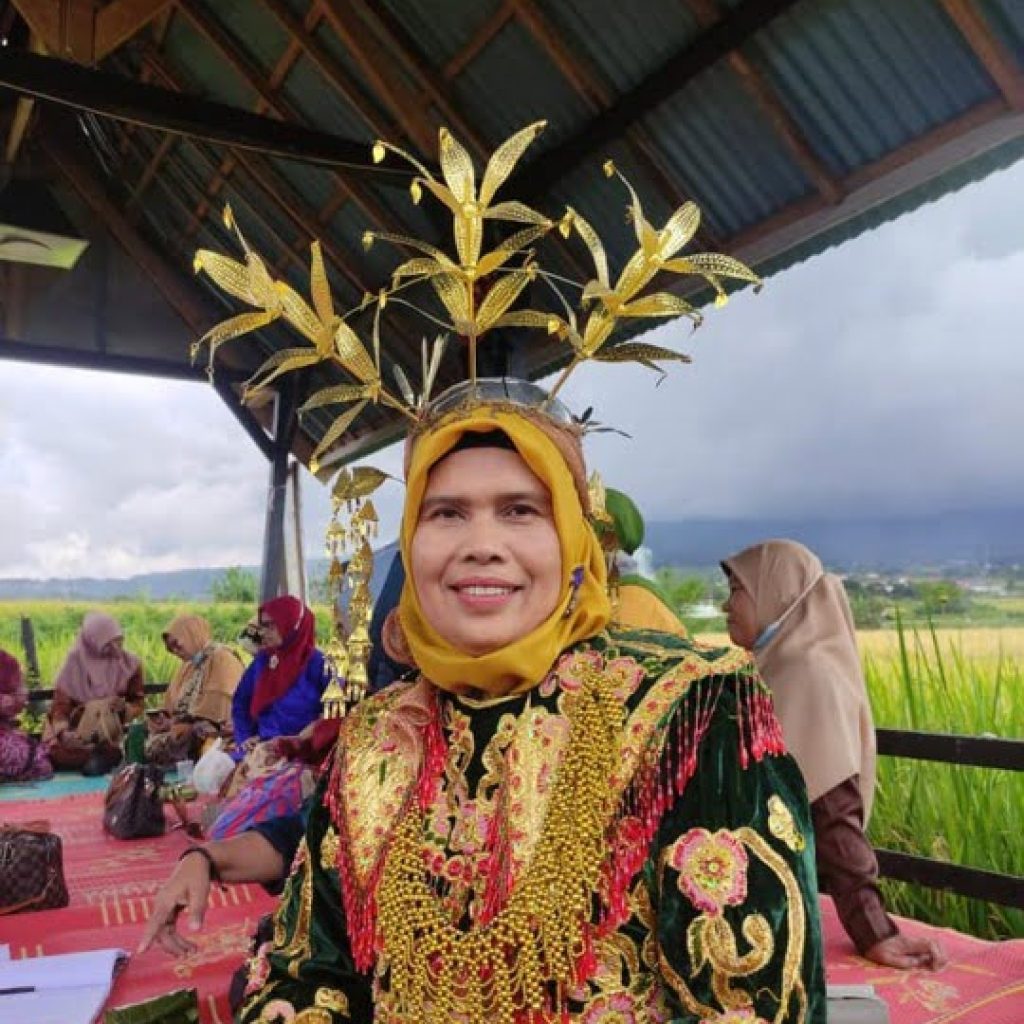 Bundo Kanduang Nagari Gunuang Laksanakan Pelatihan Manyerakan Bareh Kunyik