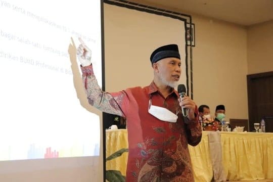 Gubernur Sumbar Tegaskan Pendidikan Prioritas Utama, Silaturahmi Bersama IKSB