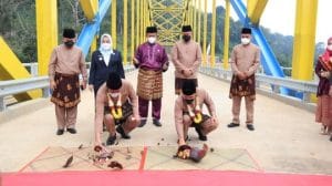 Gubernur Sumsel Resmikan Jembatan Ulak Lebar