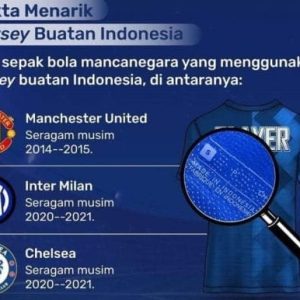 Jersey Buatan Indonesia Bersaing Dikancah Internasional