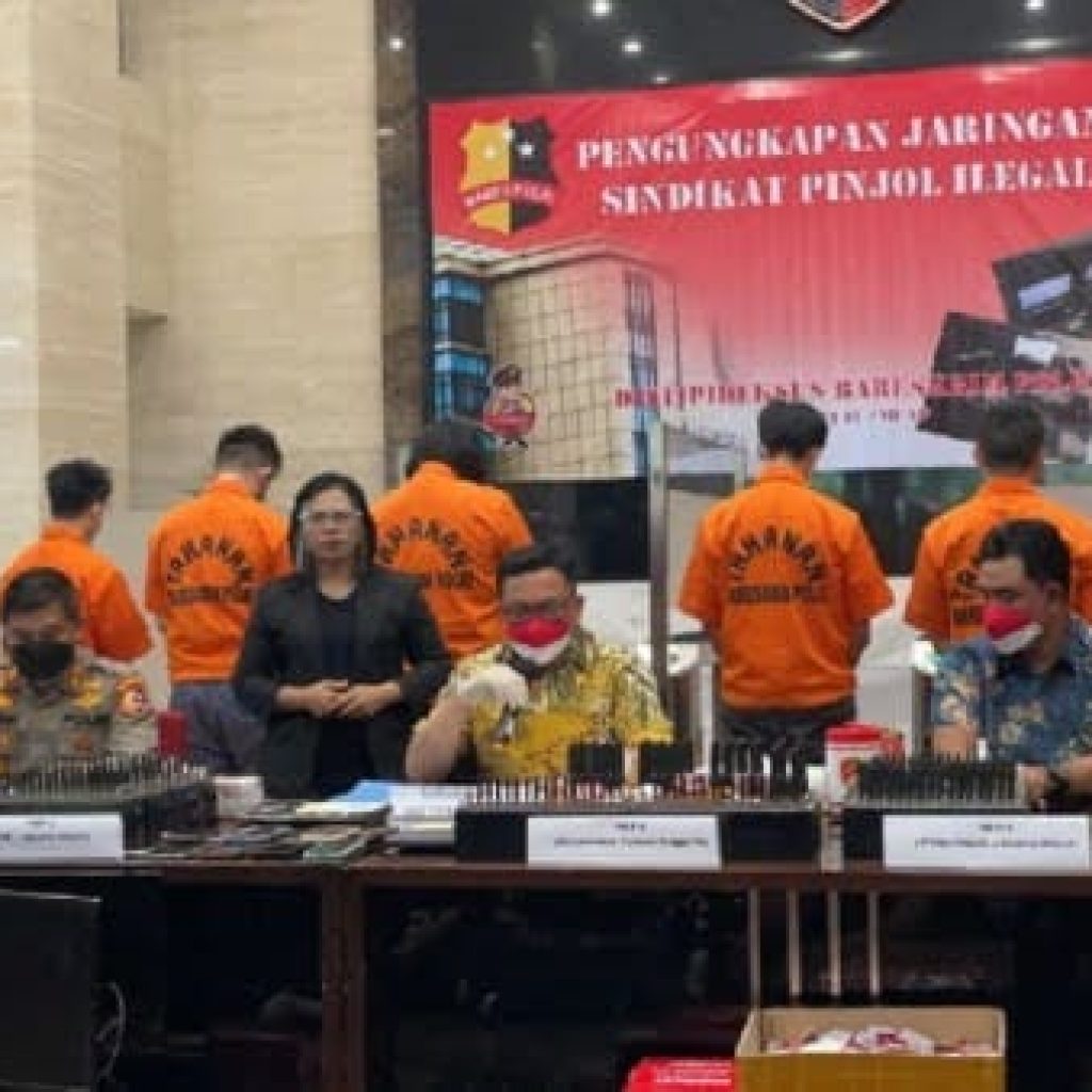 Polisi Gerebek Tujuh Markas Pinjol Ilegal di Jakarta Barat dan Jakarta Utara