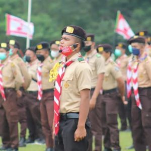 Pramuka Diminta Fokus Sukseskan Vaksinasi dan Lawan Hoaks
