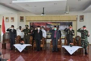 Wabup Agam Ikuti Upacara Peringatan Hari Kesaktian Pancasila Secara Virtual
