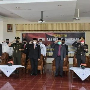 Wabup Agam Ikuti Upacara Peringatan Hari Kesaktian Pancasila Secara Virtual