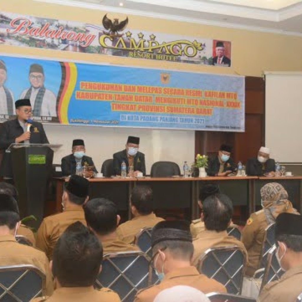 Mantapkan Persiapan Kontingen Kafilah MTQ Tanah Datar Optimis Pertahankan Juara Umum