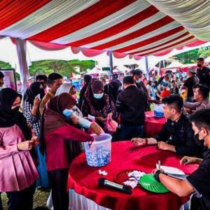 Ribuan Masyarakat Antusias Ikut SUMDARSIN di Polda Sumbar