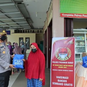 Bakti 20 Tahun Dwipa Arya Oleh Kapolres Pasaman Barat