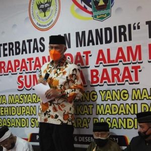 Gubernur Sumbar: Peran LKAAM Sangat Penting Dalam Percepatan Pembangunan Ranah Minang