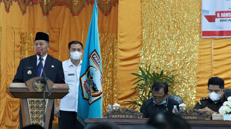Hendra Putra Jabat Sekda Pasbar - Hamsuardi  Jalani Tugas Dengan Baik dan Konsisten