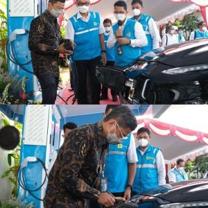 PT PLN Bakal Membangun 21 Unit Stasiun Pengisian Kendaraan Listrik Umum (SPKLU)