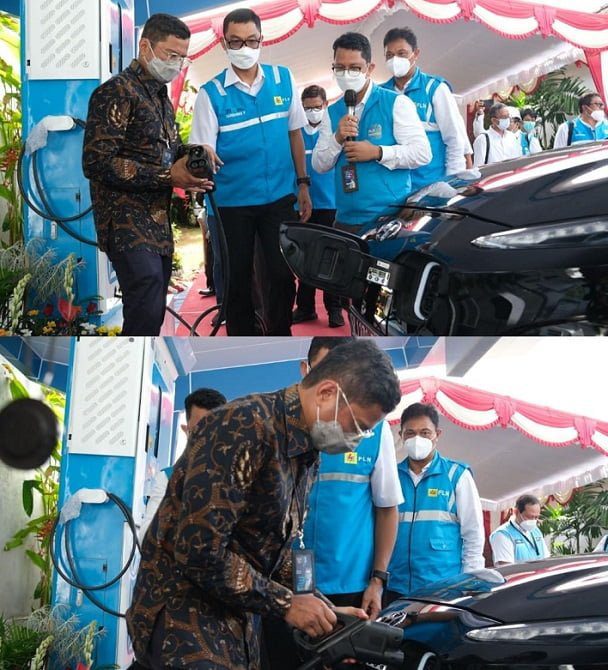 PT PLN Bakal Membangun 21 Unit Stasiun Pengisian Kendaraan Listrik Umum (SPKLU) PT PLN Bakal Membangun 21 Unit Stasiun Pengisian Kendaraan Listrik Umum (SPKLU)