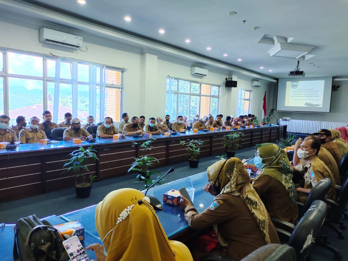 Pemkab Pasbar Gelar Rakor Aparatur Pemerintahan Nagari Persiapan, Ini yang Dibahas