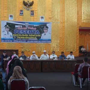 Sosialisasi Rencana Pembangunan Jalan Dua Ruas Bundaran – Pasaman Baru