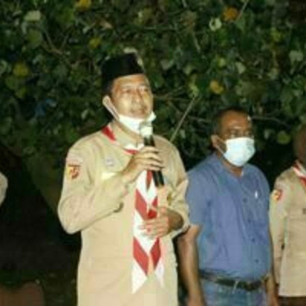 Upacara Api Unggun Dipimpin Langsung Kakwarkab 0317 Pasaman Barat
