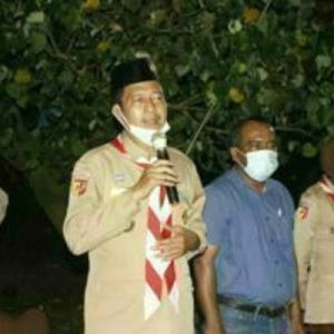 Upacara Api Unggun Dipimpin Langsung Kakwarkab 0317 Pasaman Barat