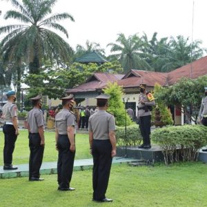 Sebanyak 47 Personel Polres Pasaman Barat Mendapatkan Kenaikan Pangkat