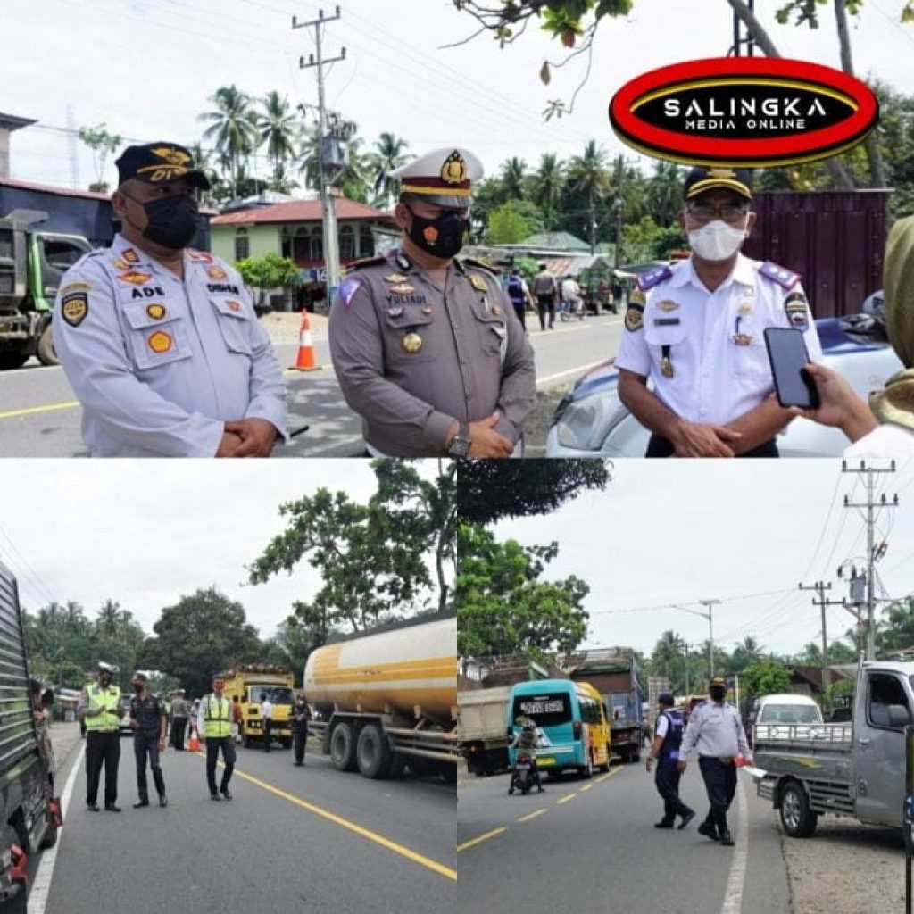 Atasi ODOL Dishub Pasbar Adakan Razia Gabungan dengan Satlantas Polres Pasbar
