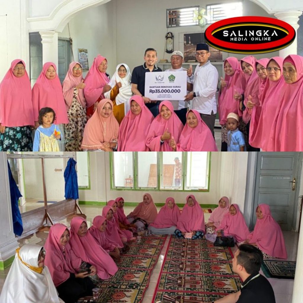MKG Foundation Menyalurkan Bantuan 35 Juta Dari Kemenag RI Untuk Surau Salwa, Aia Pacah
