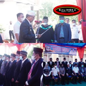 Bupati Pasaman Barat Hamsuardi, Lantik Bamus Nagari Sasak
