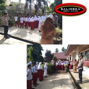 Jelang Vaksinasi Anak, Kasat Binmas Sosialisasikan Vaksinasi Bagi Anak Di Sekolah
