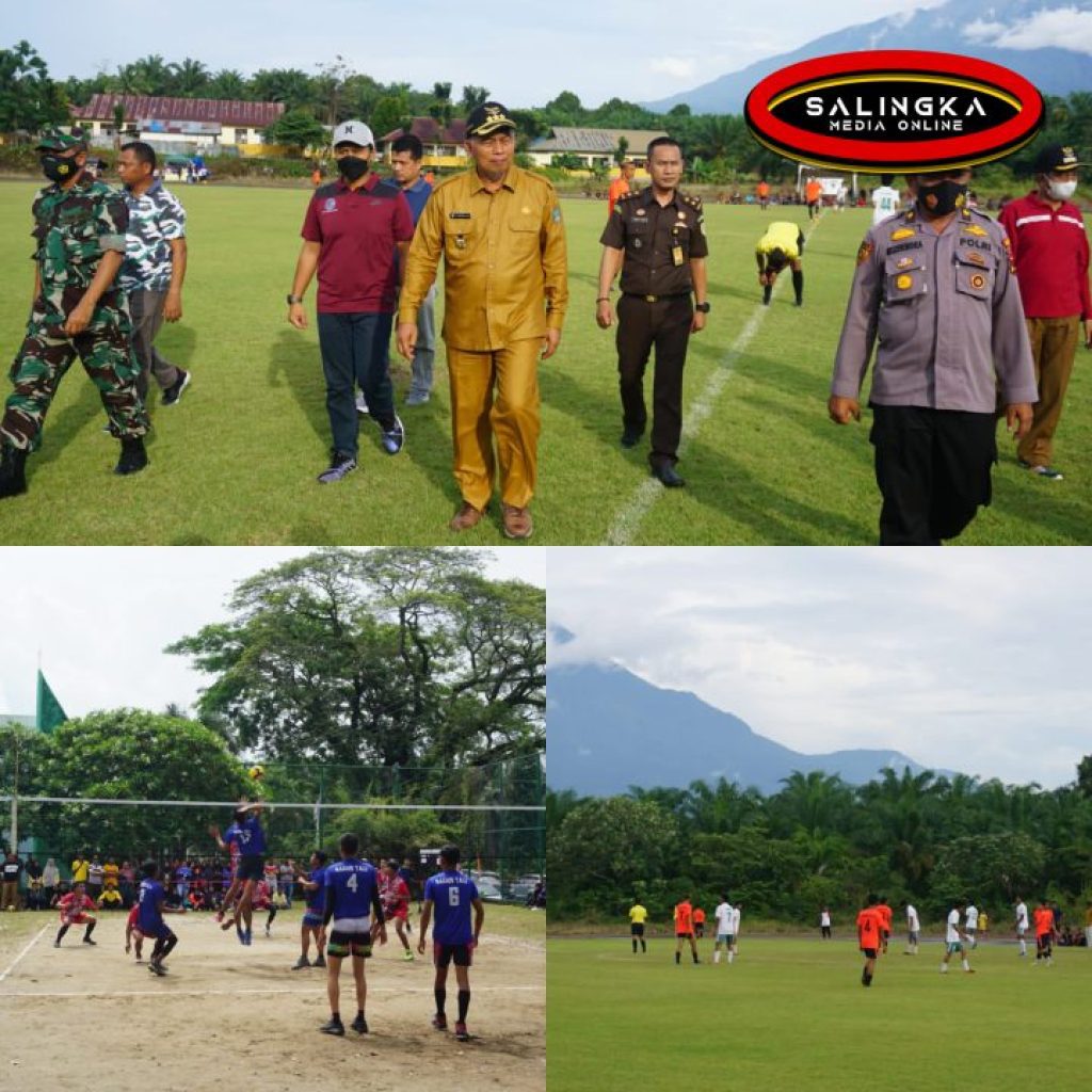 Pembukaan “Bupati Cup” Antar Nagari 2022 Di Pasbar
