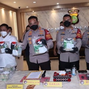 Polisi Bongkar Jaringan Internasional Malaysia – Aceh – Jakarta, Sita 25 KG narkoba Jenis Sabu