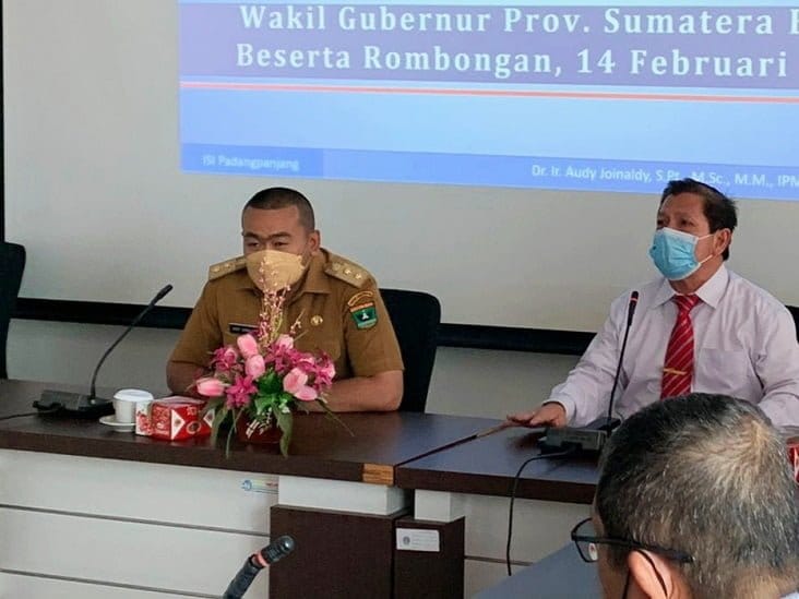 Bertemu Rektor ISI Padangpanjang, Wagub Diskusikan Seni dan Teknologi