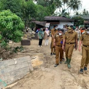 Gerak Cepat, Audy Joinaldy Serahkan Bantuan Korban Banjir Pasaman