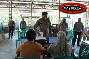 Kapolres Pasaman Barat Ikuti Zoom Meeting Dengan Kapolri Dan Tinjau Kegiatan Vaksinasi