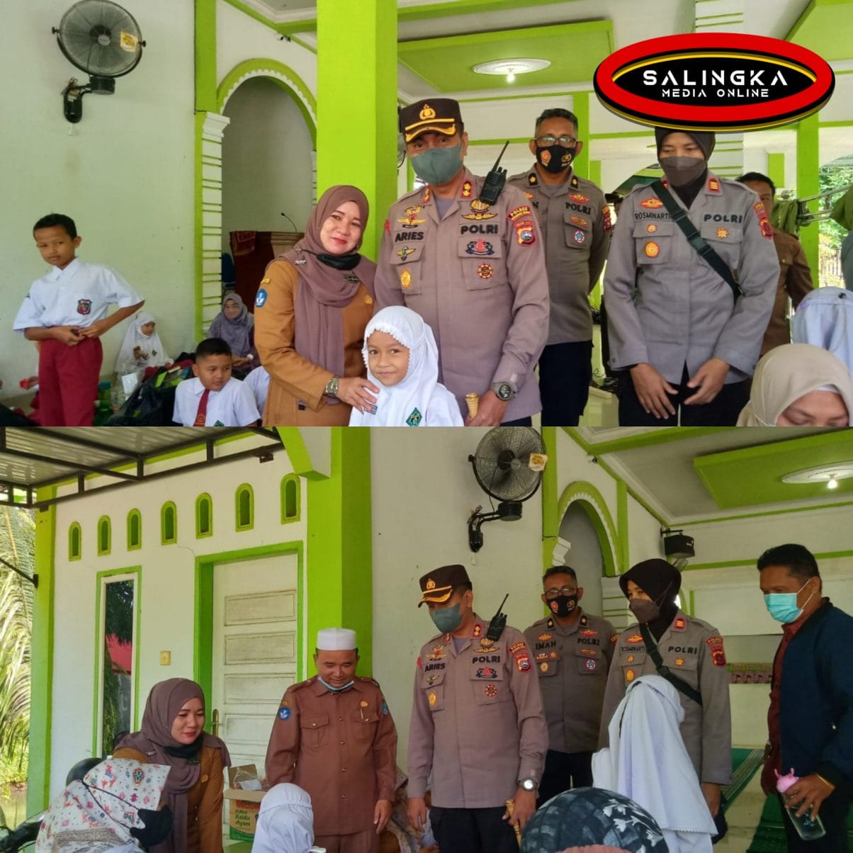 Kapolres Pasaman Barat Tinjau Kegiatan Vaksinasi Anak di SD IT Cahaya Makkah