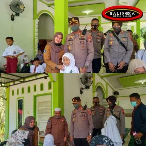 Kapolres Pasaman Barat Tinjau Kegiatan Vaksinasi Anak di SD IT Cahaya Makkah