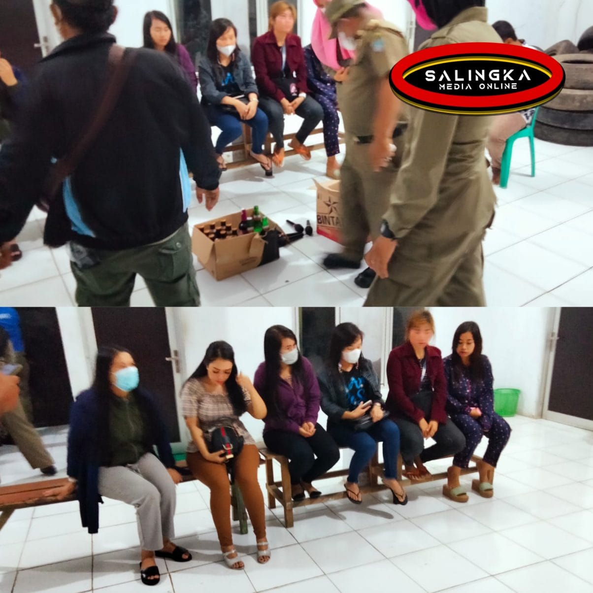 Satuan Polisi Pamong Praja Kabupaten Pasaman Barat Amankan 6 Wanita Pemandu Karaoke