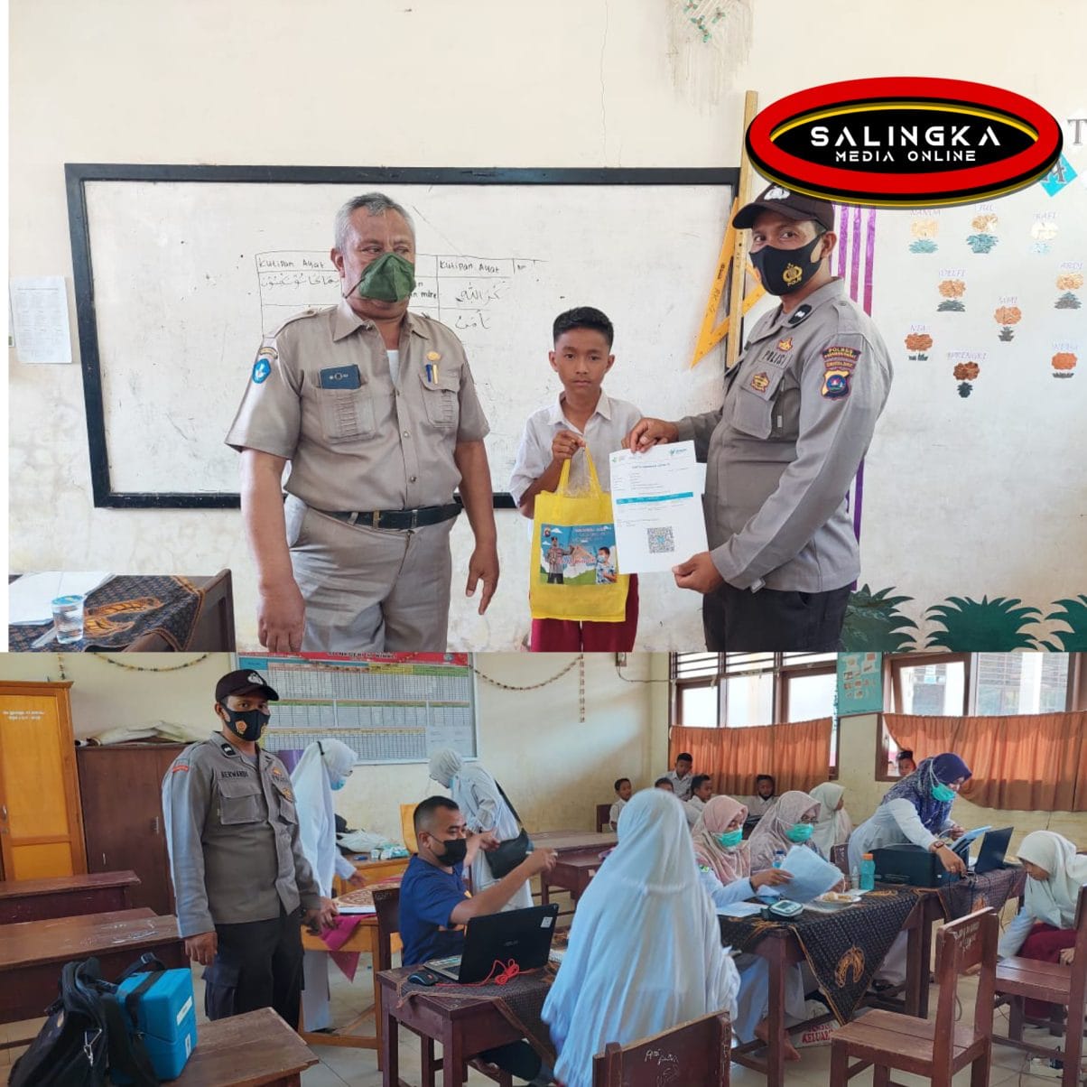 Polres Pasaman Barat Buka Gerai Vaksinasi Di SDN 30 Kinali