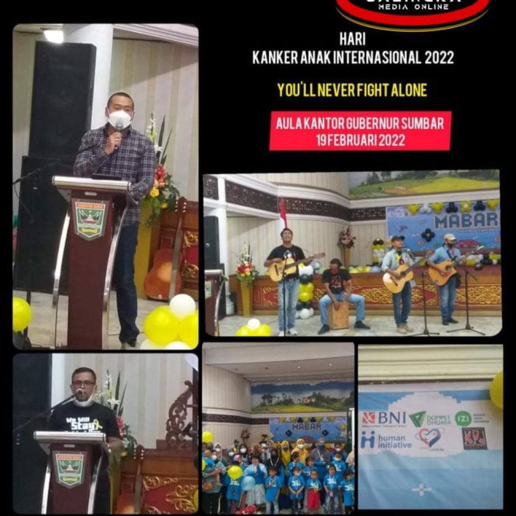 KPJ SAKATO SUMBAR Ikut Meriahkan Acara HARI KANKER ANAK INTERNASIONAL 2022