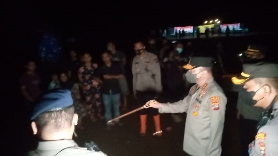 Kunjungi Pasbar, Kapolda Sumbar tinjau Posko Pengungsian Warga korban Gempa