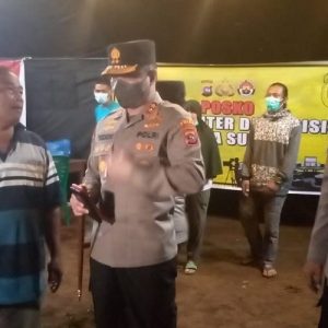 Kunjungi Pasbar, Kapolda Sumbar tinjau Posko Pengungsian Warga korban Gempa