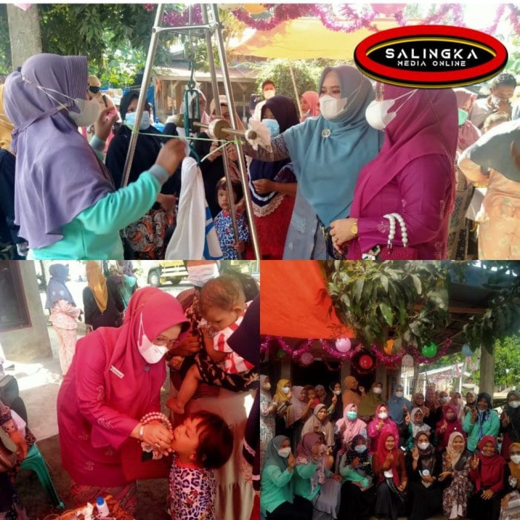 Lakukan Monev Terpadu Ke Posyandu Sumba II, Ketua PKK Pasbar Minta Orang Tua Gigih Cegah Stunting