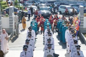 Lantik 20 Wali Nagari, Bupati Tanah Datar Harap Wali Nagari Rangkul Seluruh Elemen untuk Turut Membangun Nagari
